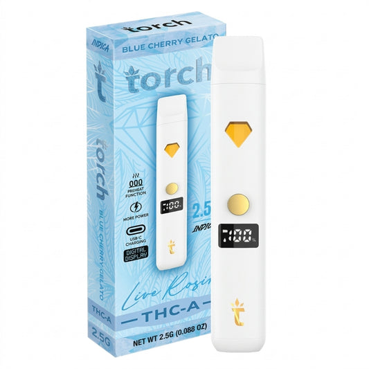 Torch THC-A Live Rosin Device - 2500mg