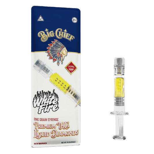Big Chief 99% Liquid Diamonds THC-A Concentrate Syringe - 1g