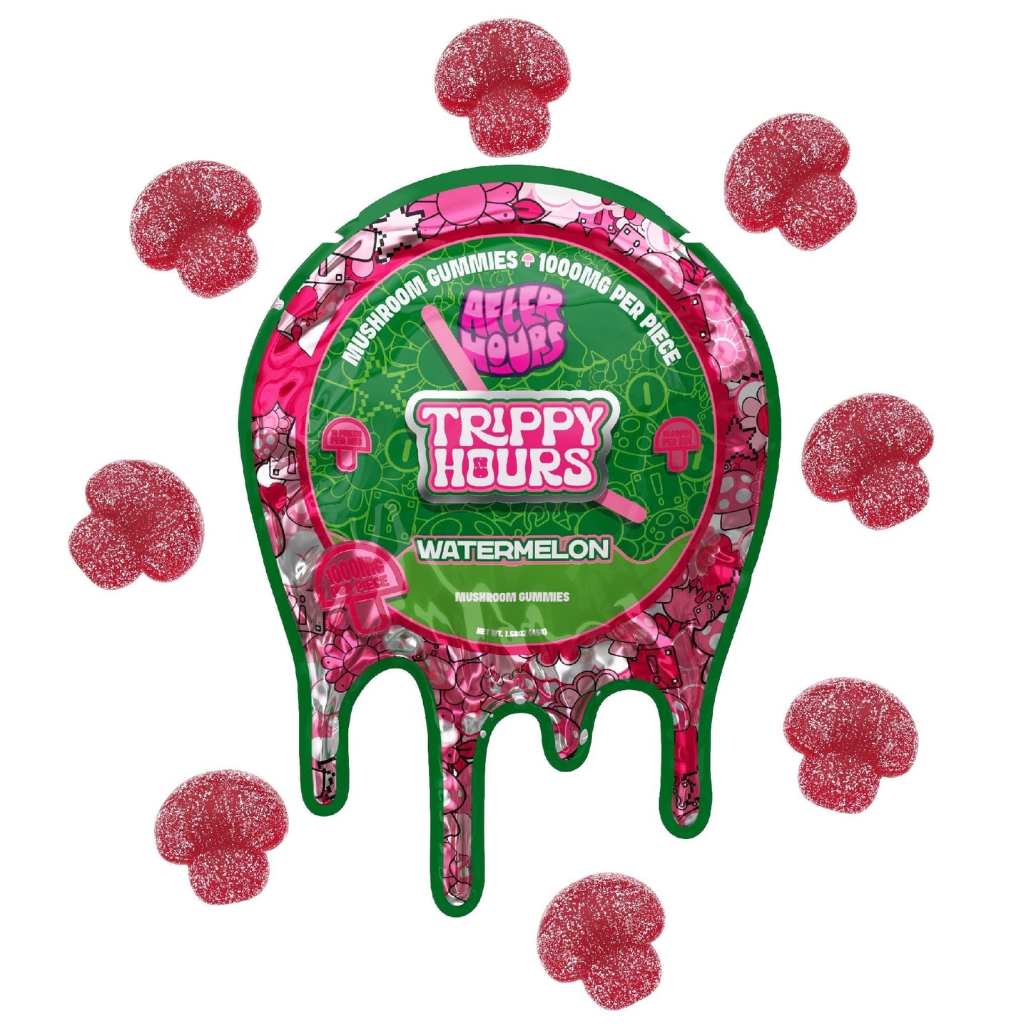 After Hours Trippy Hours Mushroom Gummies - 10,000mg