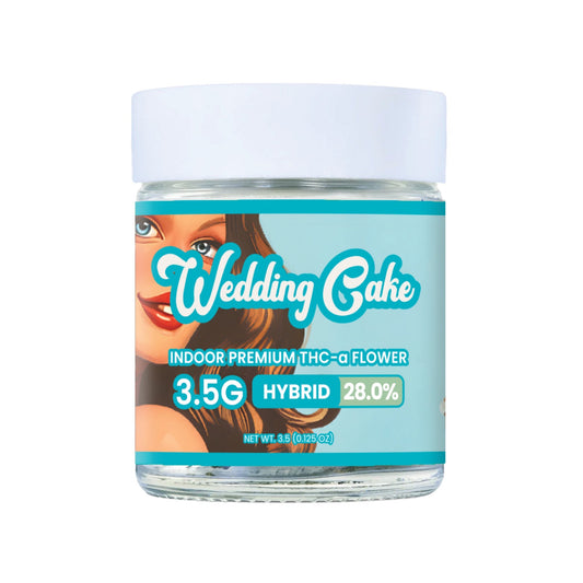 Aftermath Seeds Premium THC-A Flower - 3.5g Wedding Cake