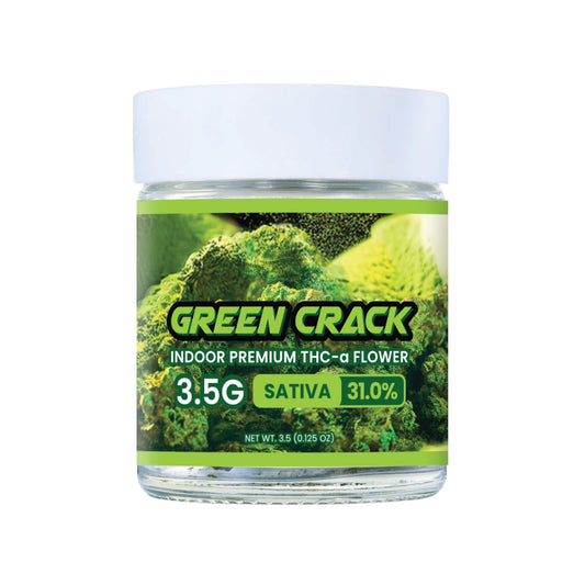 Aftermath Seeds Premium THC-A Flower - 3.5g Green Crack