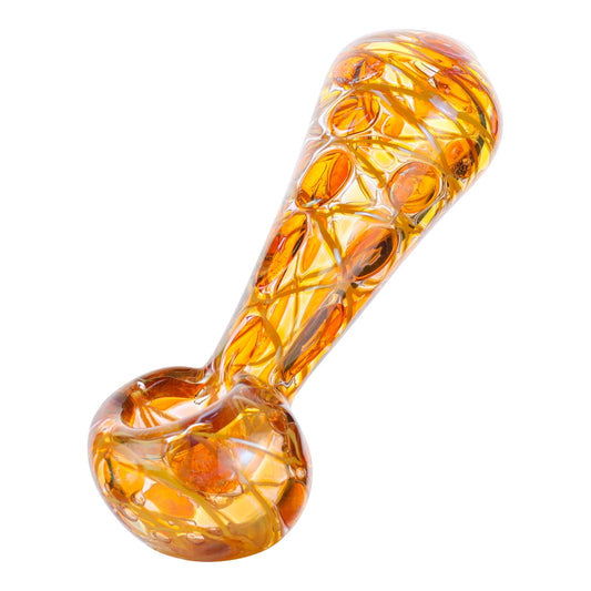 Amber Gold Pipe - 5in