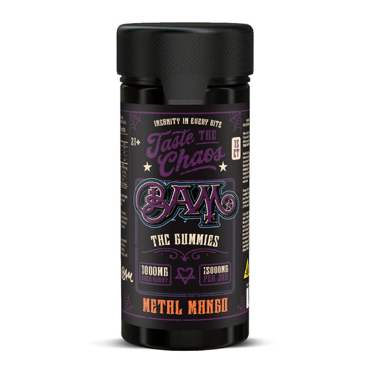 BAM THC Gummies - 15000mg Metal Mango