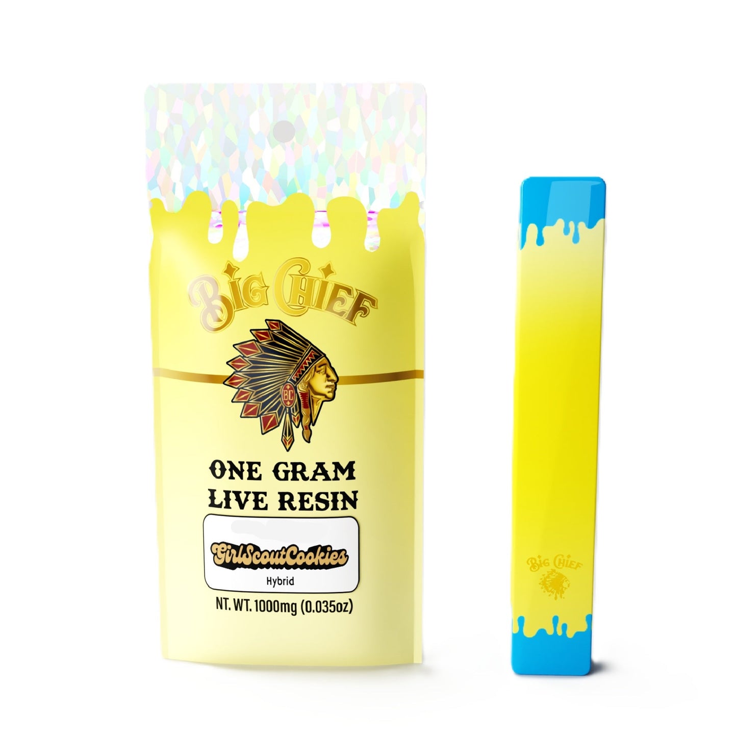Big Chief Live Resin THC-A Device - 1000mg