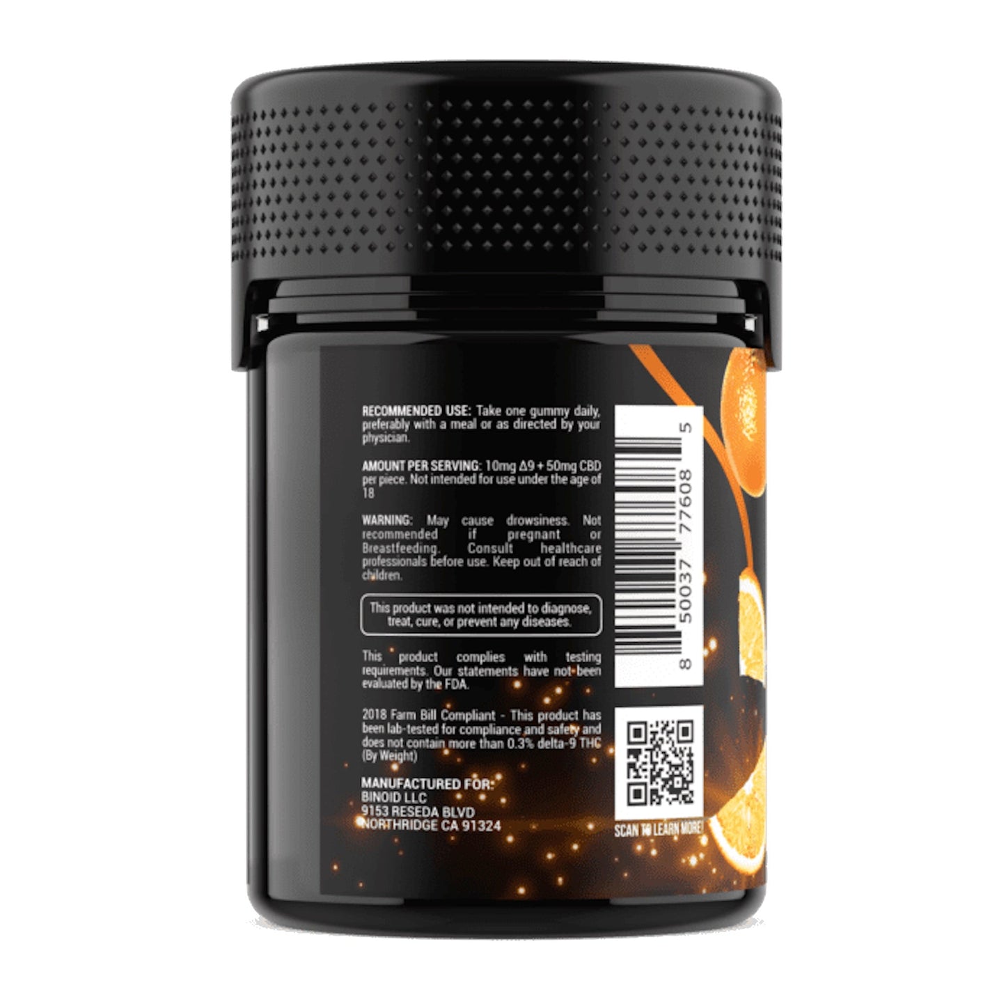 Binoid Beast Mode Gummies - 600mg