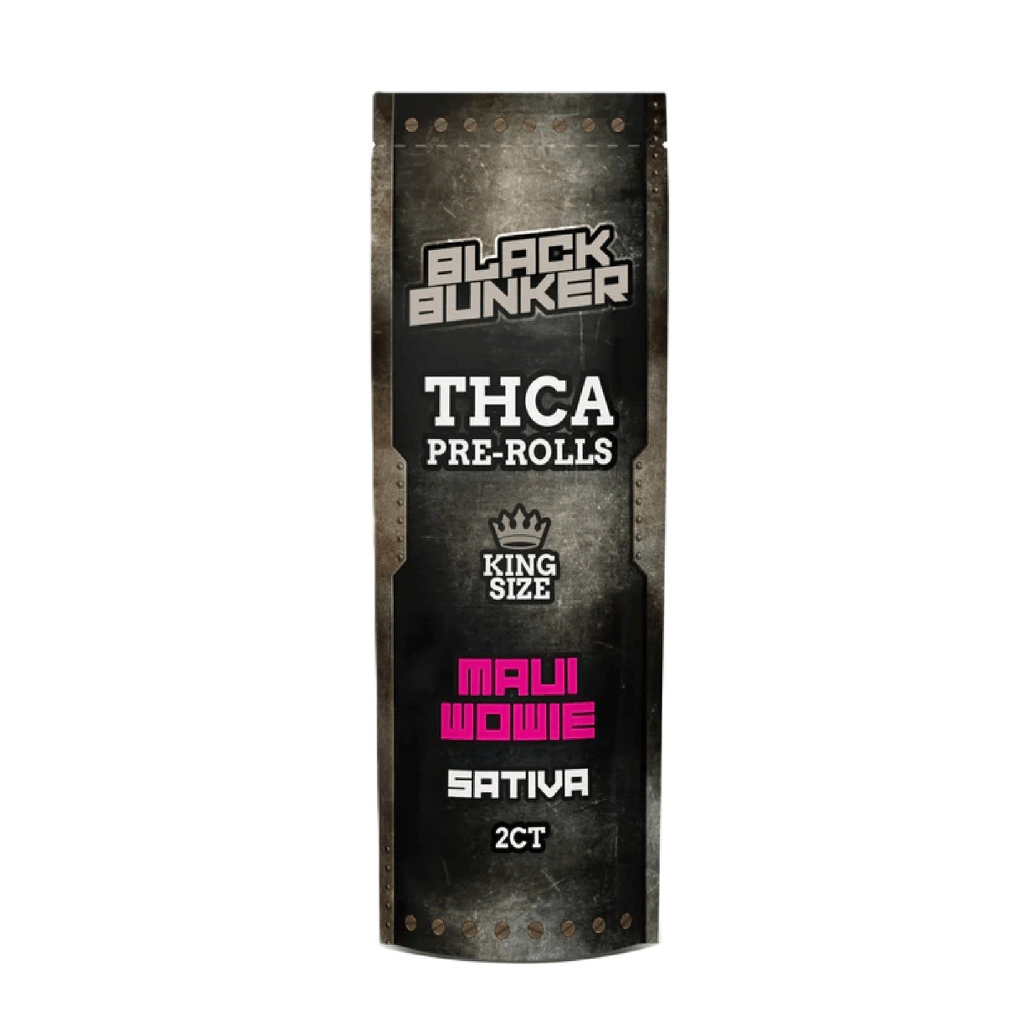 Black Bunker THCa Pre-Rolls - 2g (2ct) Maui Wowie