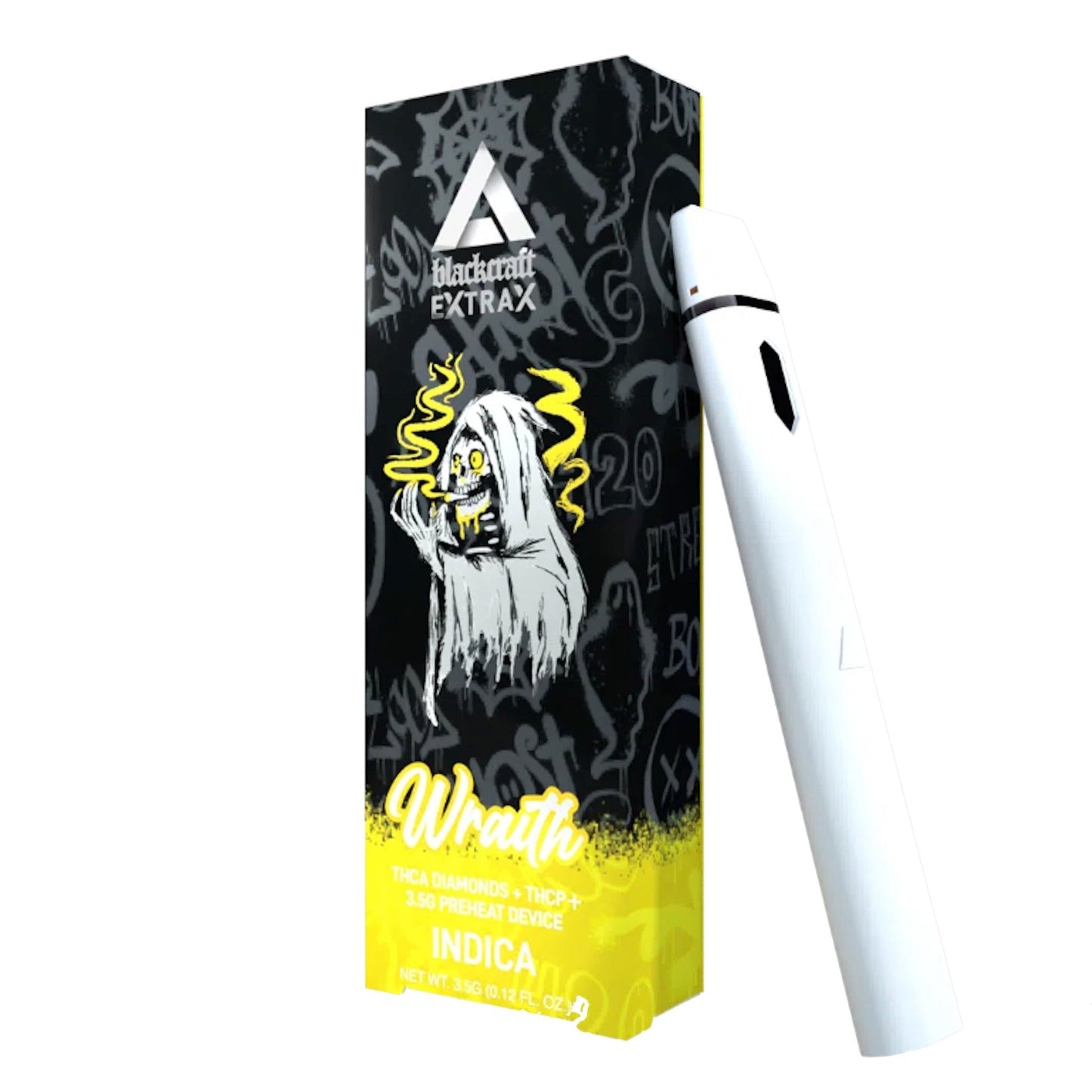 Blackcraft x Extrax THC-A Vaporizer - 3500mg Wraith
