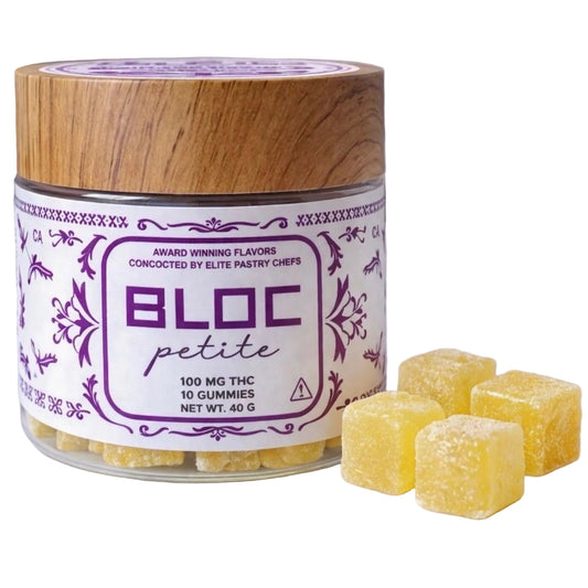 Bloc Petite Artisanal THC Gummies - Caramelized Pineapple