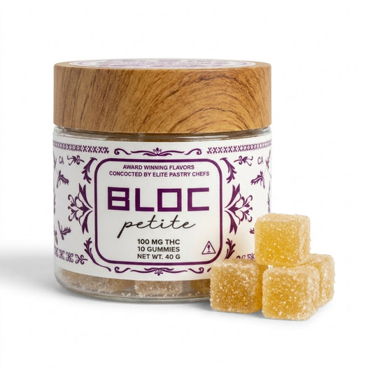 Bloc Petite Artisanal THC Gummies - Citrus Lemon Lime Yuzu