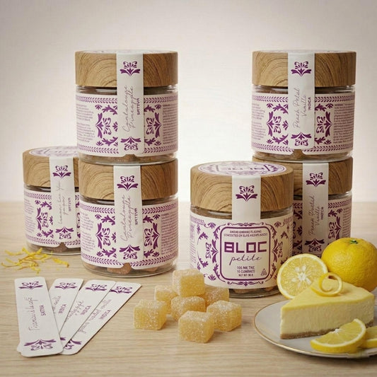 Bloc Petite Artisanal THC Gummies - Citrus Lemon Lime Yuzu