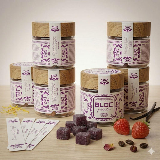 Bloc Petite Artisanal THC Gummies - Guava Roasted Vanilla