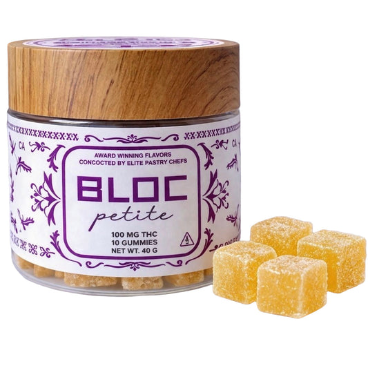 Bloc Petite Artisanal THC Gummies - Guava Roasted Vanilla