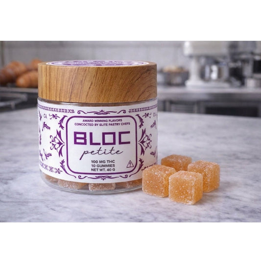 Bloc Petite Artisanal THC Gummies - Guava Roasted Vanilla