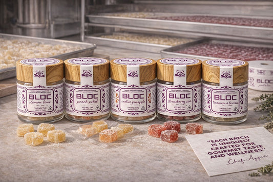 Bloc Petite Artisanal THC Gummies - Tiramasu a la cafe
