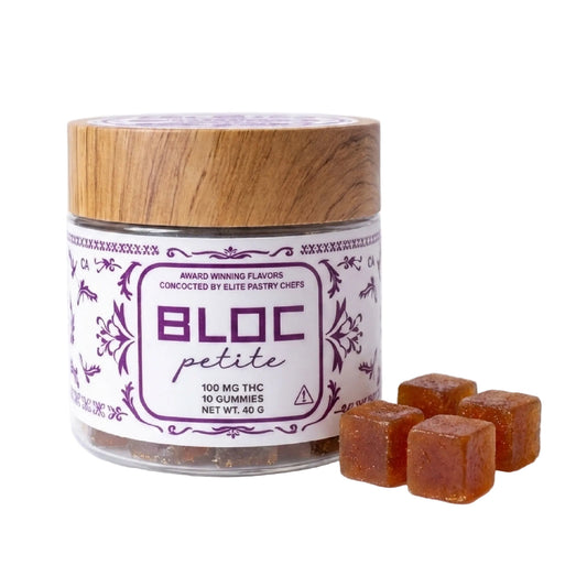 Bloc Petite Artisanal THC Gummies - Tiramasu a la cafe