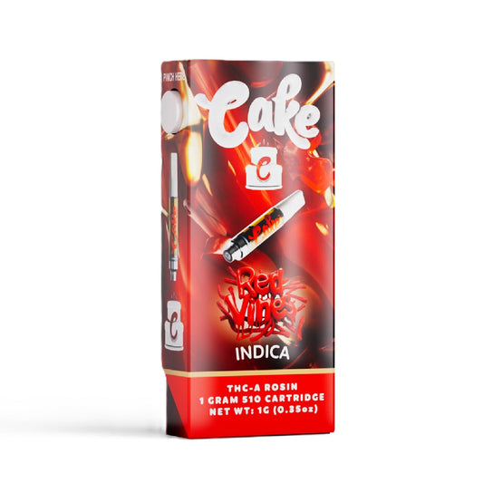 Cake THC-A Rosin Cartridge - 1000mg Red Vines (I)