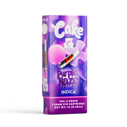 Cake THC-A Rosin Cartridge - 1000mg Purple Haze (I)