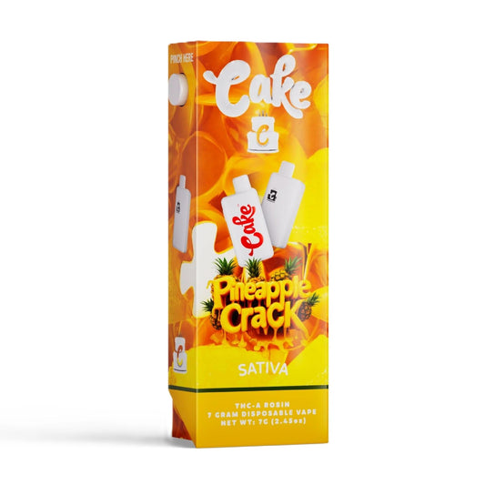 Cake THC-A Rosin Device - 7000mg Pineapple Crack (S)