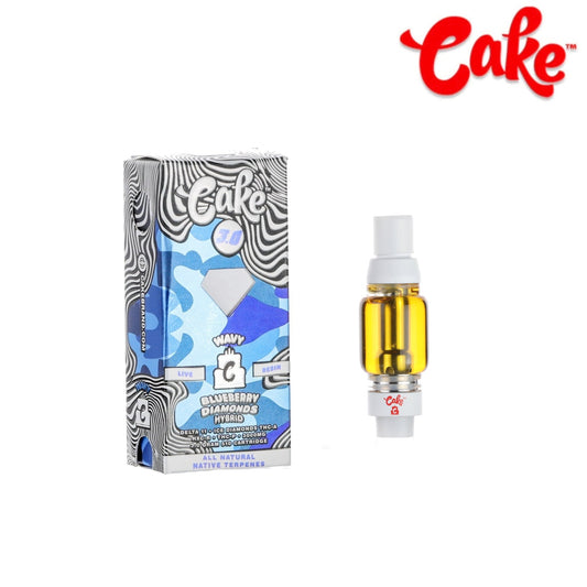 Cake Wavy Delta 11 + THC-A Cartridge - 3000mg Bluberry Diamonds