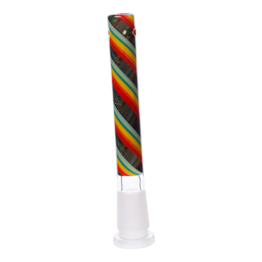 Candy Cane Downstem 4" / Rainbow