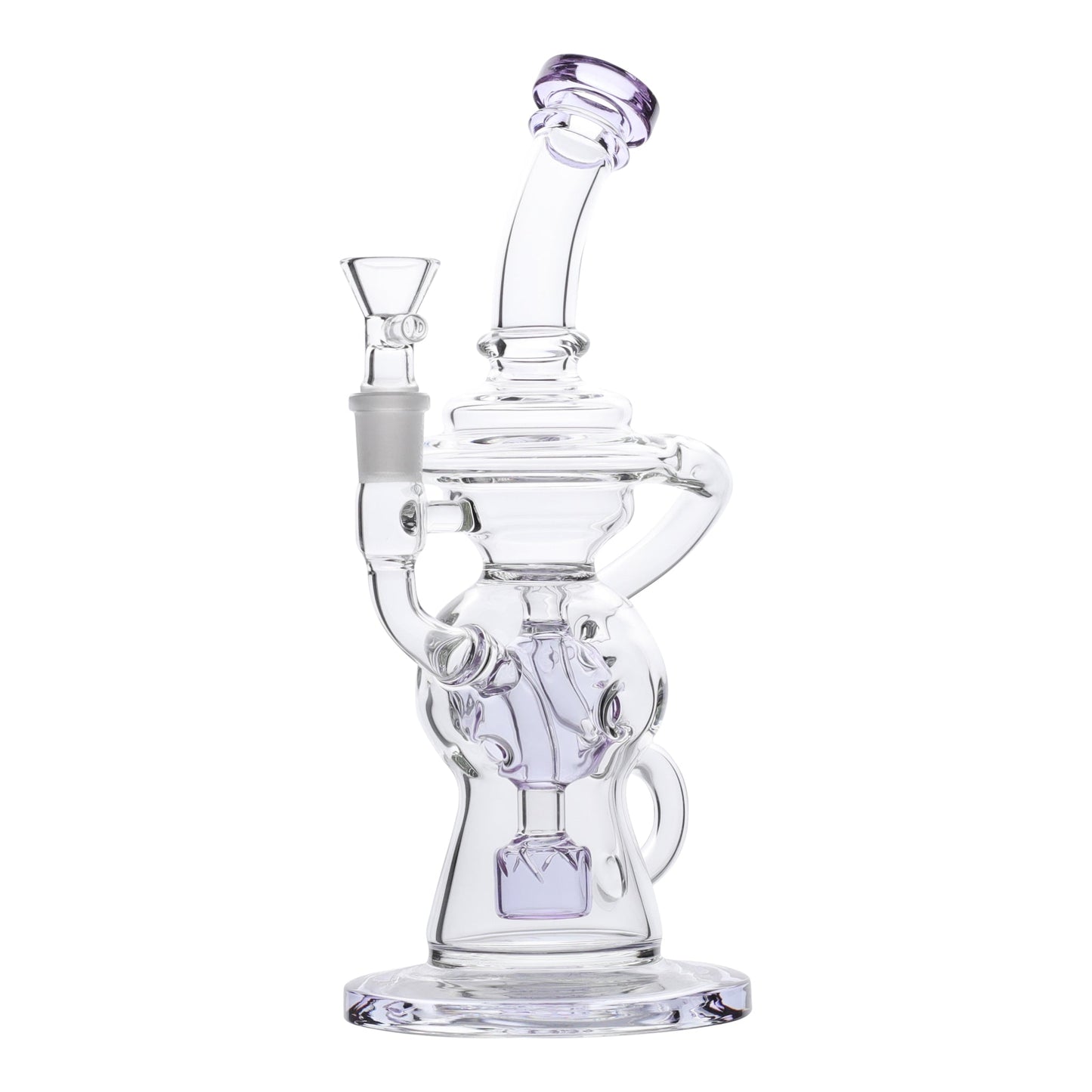 Centrifugal Recycler Percolator Bong - 10in
