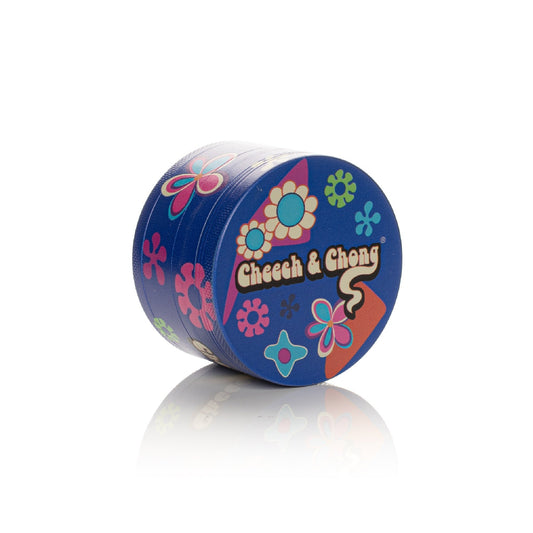 Cheech & Chong 4 Piece Grinder - 63mm Power to the Flower