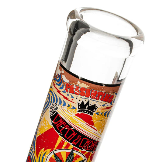 Cheech & Chong Glass 420 Mind Beaker Bong - 10in