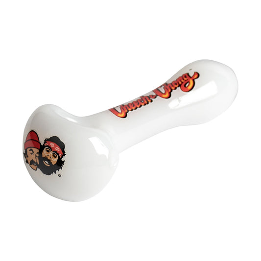 Cheech & Chong Miss Tempest Hand Pipe - 4in White