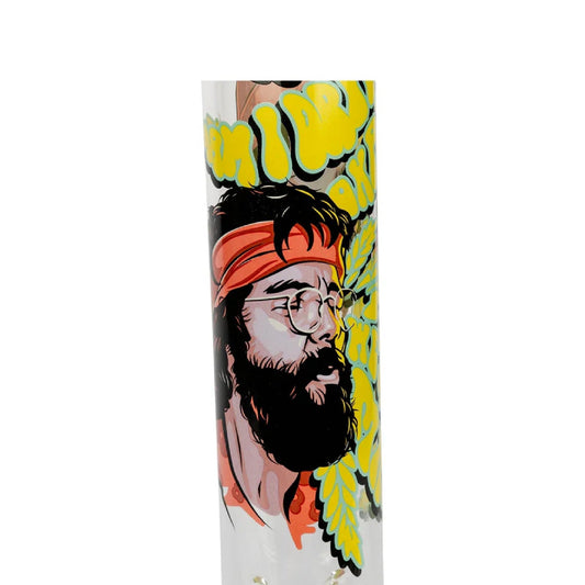 Cheech & Chong Parked Beaker Bong - 15in