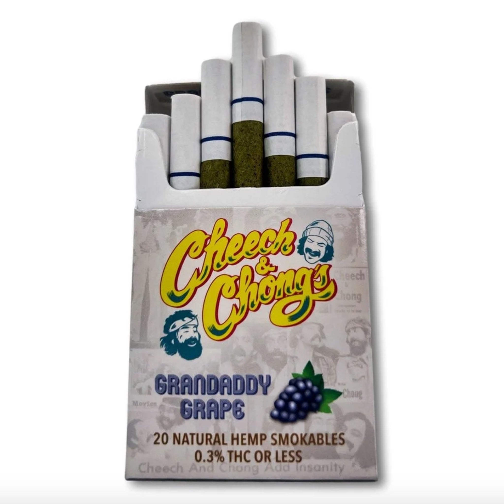 Cheech n Chong CBD Hemp Cigarettes - Everything 420 Cheech n Chong CBD Hemp Cigarettes - Everything 420
