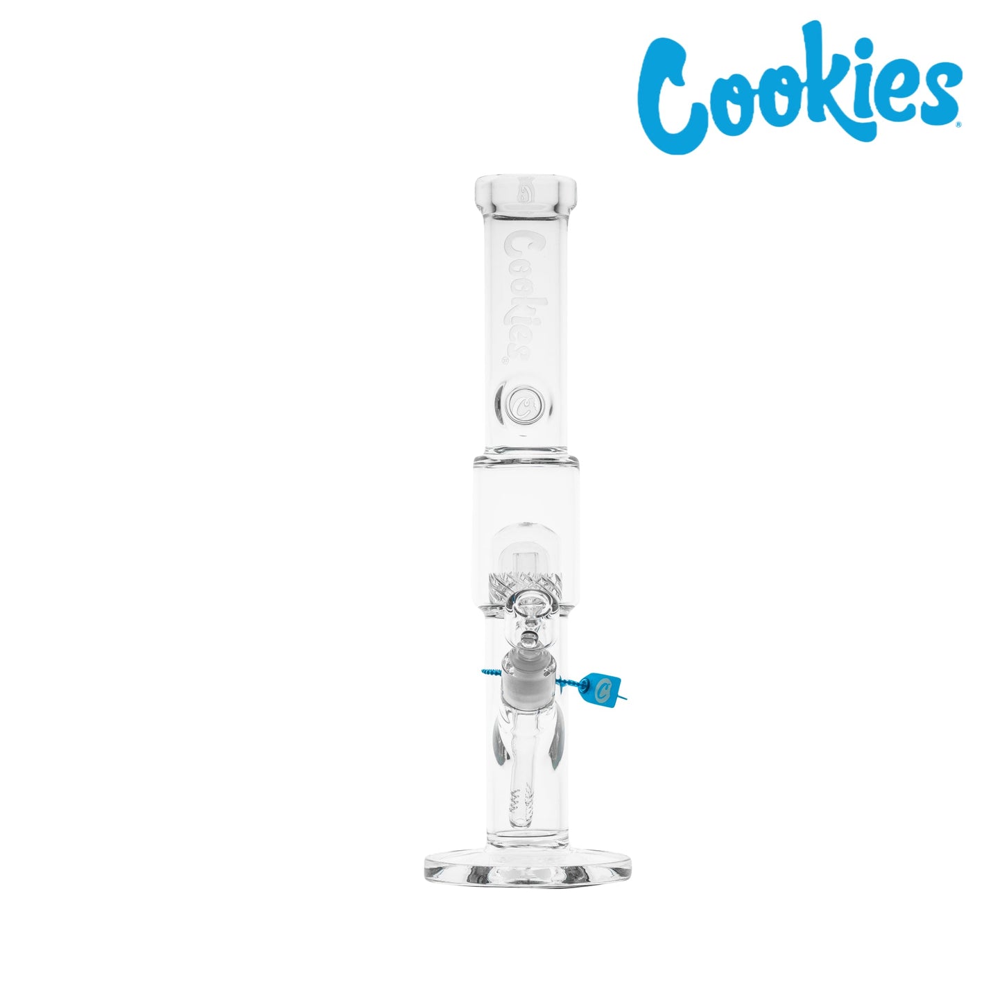Cookies 2 Da Dome Straight Tube Bong - 17in
