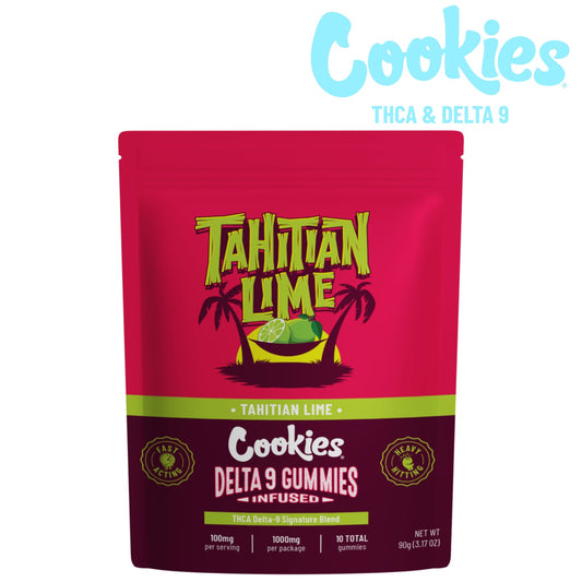 Cookies Tahitian Lime THC-A + Delta 9 Gummies - 10ct