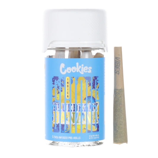 Cookies THC-A Slim Pre-Rolls - 3.5g (5ct) Blueberry Banana (I)
