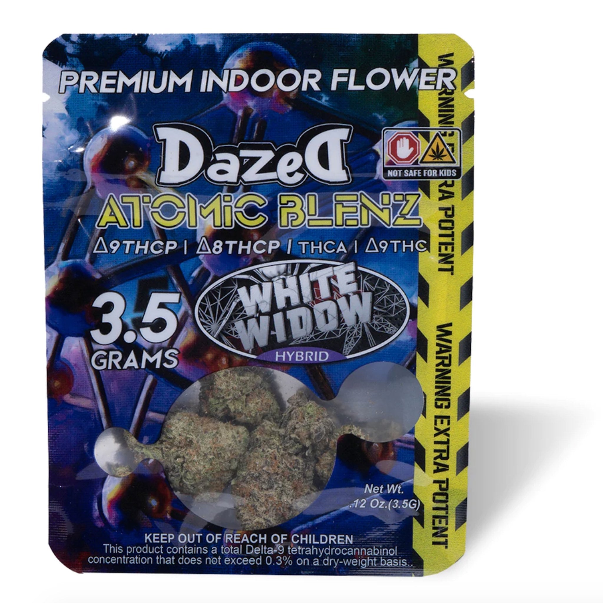 Dazed Atomic Blenz White Widow THC-A Flower - 3.5g - Everything 420