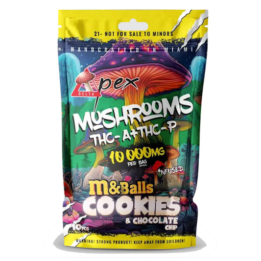 Delta Pex Magic Mushroom MnBalls Cookies - 10,000mg