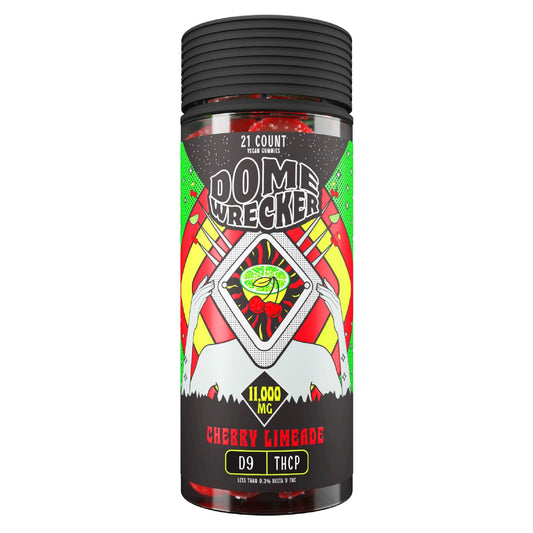 Dome Wrecker THC-P + Delta 9 Gummies - 11,000mg Cherry Limeade