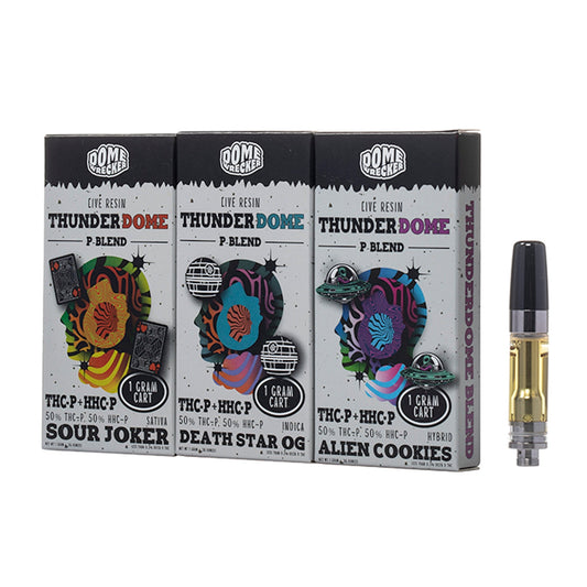 Dome Wrecker Thunder Dome Live Resin P-Blend Cartridge - 1000mg