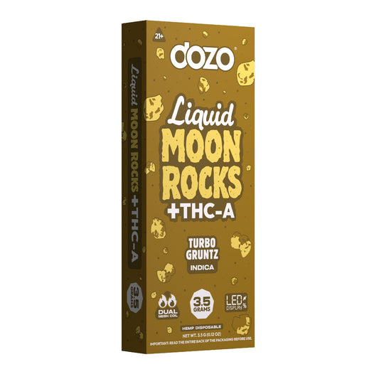 Dozo THC-A Liquid Moonrocks Vaporizer - 3500mg Turbo Gruntz (I)