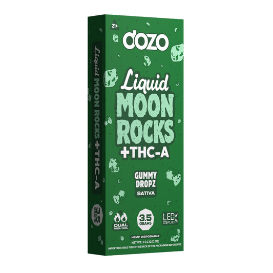 Dozo THC-A Liquid Moonrocks Vaporizer - 3500mg Gummy Dropz (S)