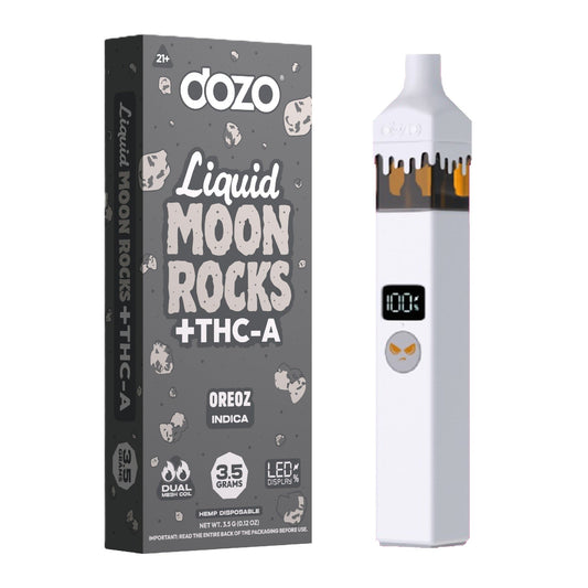Dozo THC-A Liquid Moonrocks Vaporizer - 3500mg Oreoz (I)