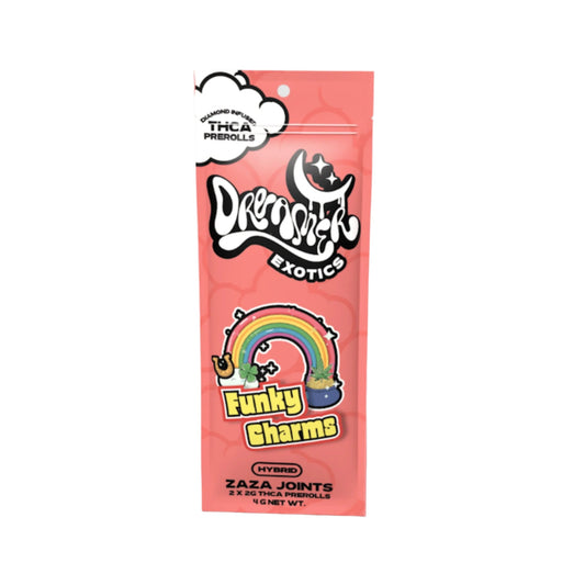 Dreamer Exotic Diamond Infused THC-A Pre-Rolls - 4g (2ct) Funky Charms (H)