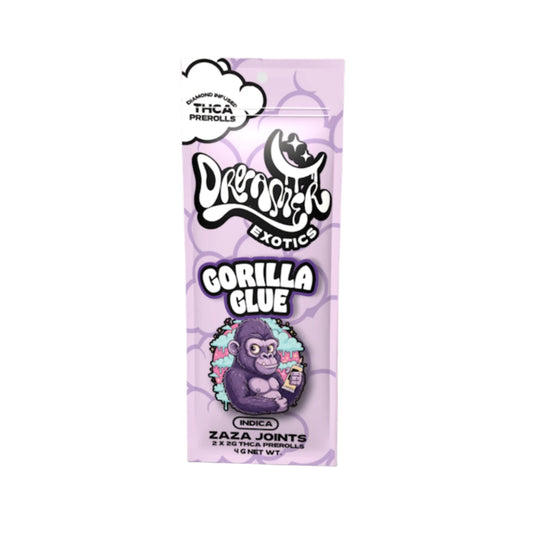 Dreamer Exotic Diamond Infused THC-A Pre-Rolls - 4g (2ct) Gorilla Glue (I)
