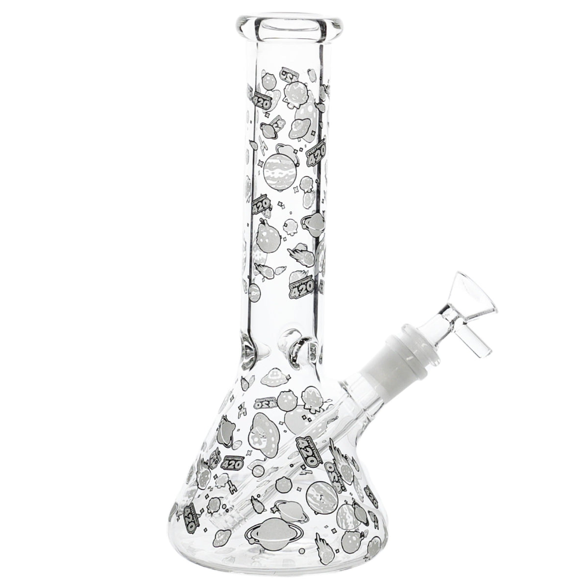 E420 Glow in the Dark Universe Bong - 10in