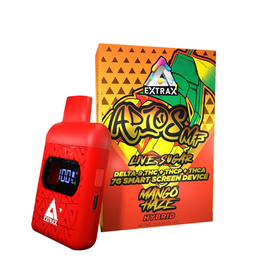 Extrax Adios MF THC-A Live Sugar Device - 7000mg Mango Haze (H) / 1 Pack