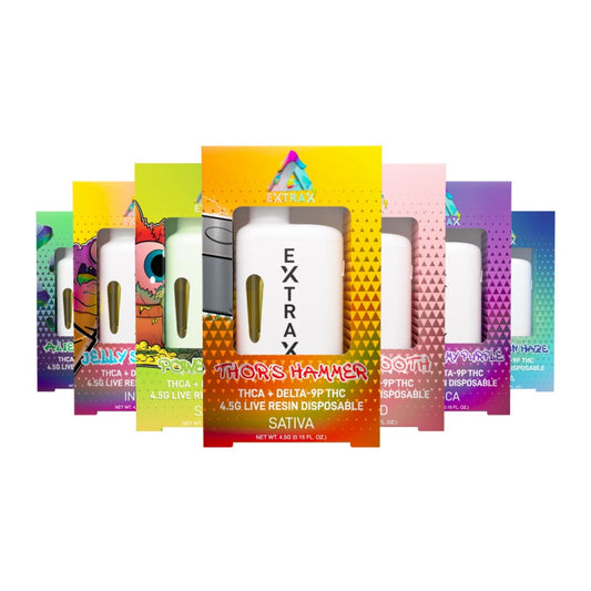 Extrax Adios THC-A Vaporizer - 4500mg