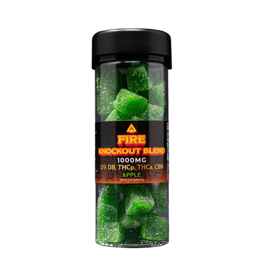 Fire Knockout Blend Gummies - 1000mg (40ct) Apple