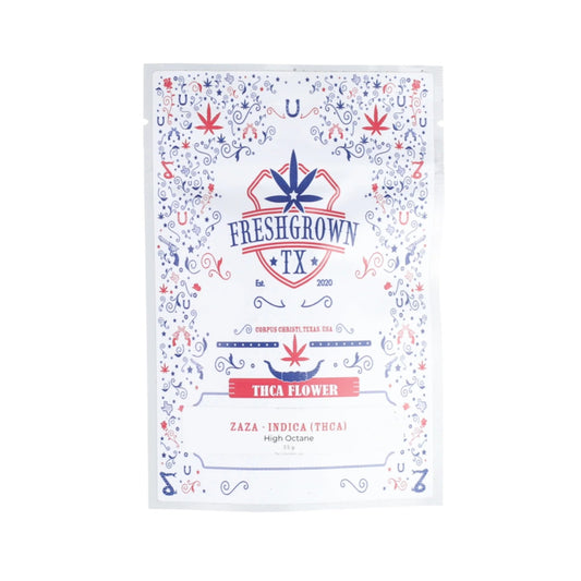 Freshgrown TX Super Zaza THC-A Flower - 3.5g High Octane