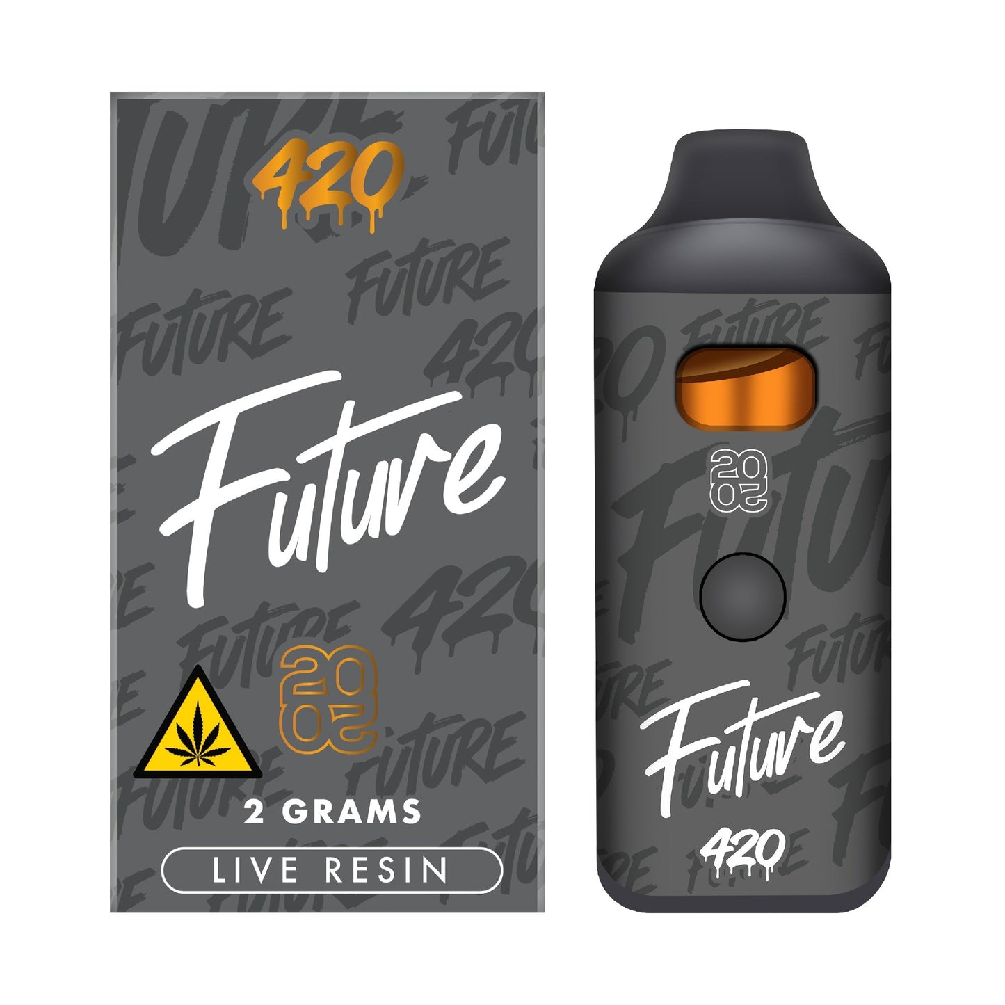 Future Live Resin Vaporizer - 2000mg Charcoal White Widow (H)