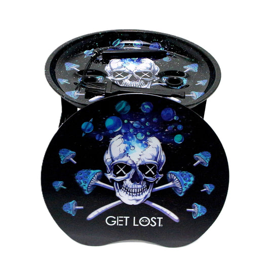 Get Lost 3D Rolling Tray Station Get Lost Skull