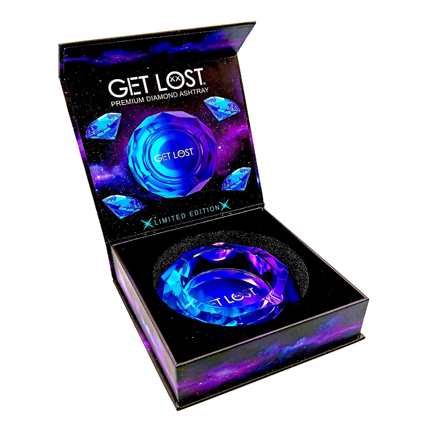 Get Lost Premium Diamond Ashtray